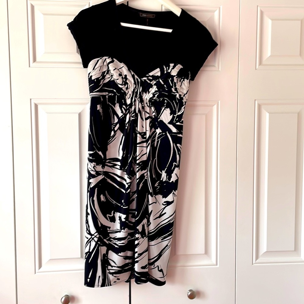 BCBG Max Azria dress.